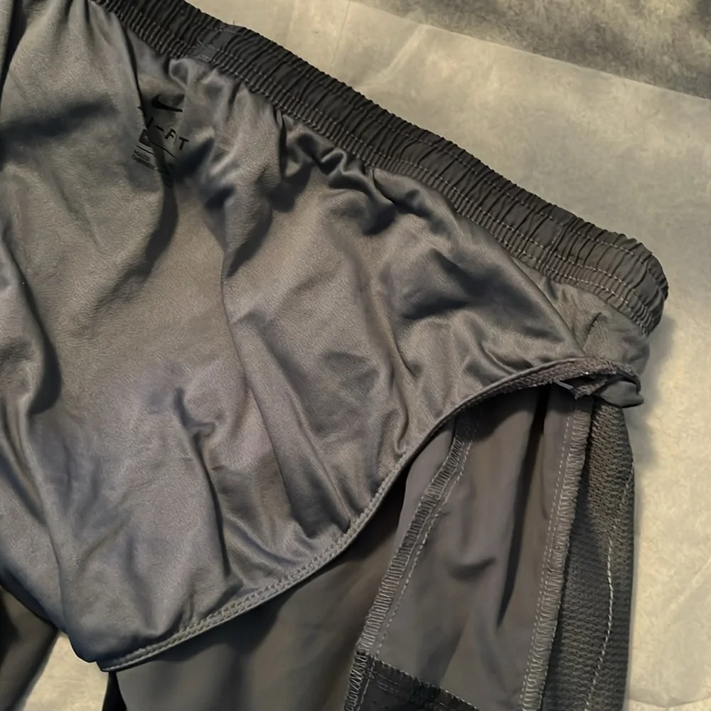 Nike Men’s Athletic Shorts Gray with Black Accents